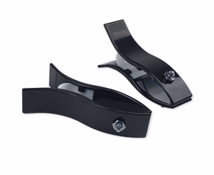 Compatible Snap ECG Limb Clip Kit for Danlee LIMBKIT-FS 3 Lead Configuration, contains 1 snap clip and 1 dual snaps clip, dark SKU: EKA-LCA