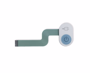 Compatible Membrane Switch (alternative to Welch Allyn, used for Connex Spot Monitor) 1 pcs/bag SKU: KLN-138-02